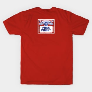 FRONT & BACK print Vintage Phils Phight T-Shirt